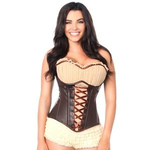 Top Drawer By Daisy Corsets Ren Faire Steel Boned Corset Sz L